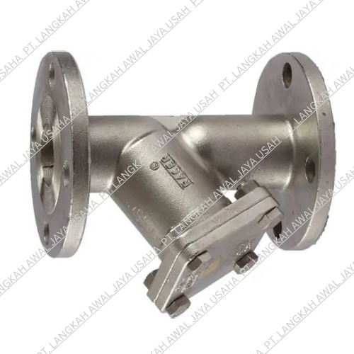 Y STRAINER TYPE FLANGE STAINLESS STEEL 316 PN