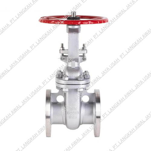 GATE VALVE TYPE FLANGE STAINLESS STEEL 304 JIS