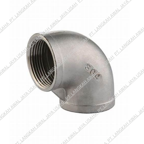 ELBOW DRAT DALAM NPT 90 DERAJAT SOCKET WELD STAINLESS STEEL