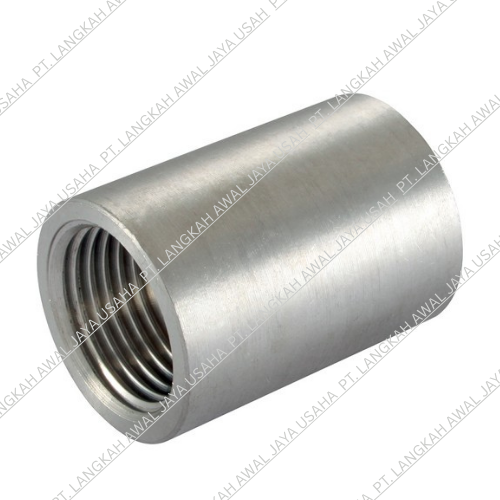 SOCKET ATAU COPLING STAINLESS STEEL 316 CLASS 150