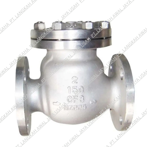 SWING CHECK VALVE TYPE FLANGE STAINLESS STEEL 316 ANSI
