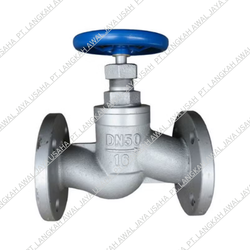 GLOBE VALVE TYPE FLANGE STAINLESS STEEL 304 ANSI