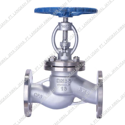 GLOBE VALVE TYPE FLANGE STAINLESS STEEL 304 PN