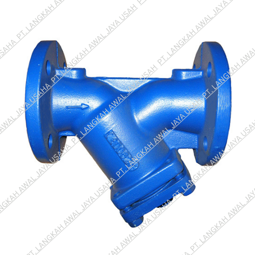 Y STRAINER TYPE FLANGE CAS IRON ANSI