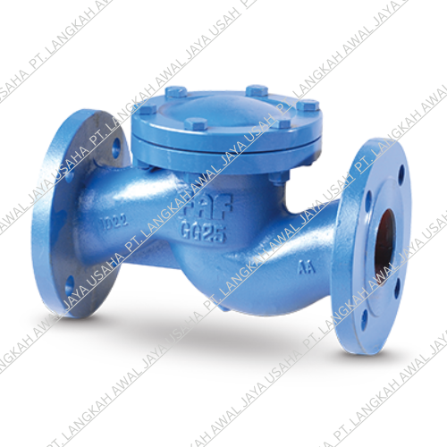 LIFT CHECK VALVE TYPE FLANGE CAST IRON JIS