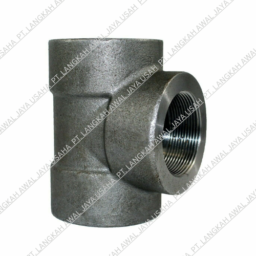 TEE CLASS 6000 CARBON STEEL NPT