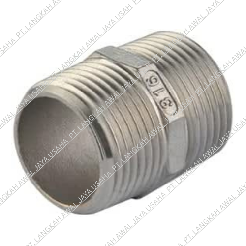 DOUBLE NIPPLE STAINLESS STEEL 316 CLAS 150