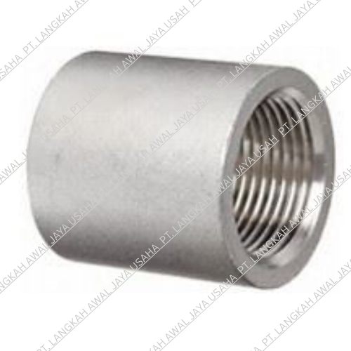 SOCKET ATAU COPLING STAINLESS STEEL 304 CLASS 150
