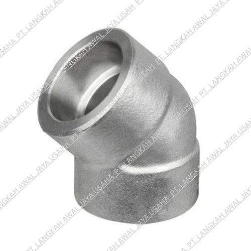 ELBOW 45 DERAJAT SOCKET WELD STAINLESS