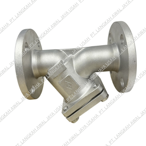 Y STRAINER TYPE FLANGE STAINLESS STEEL 304 PN